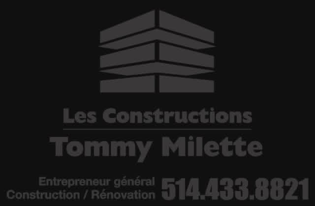 Constructions Tommy Milette